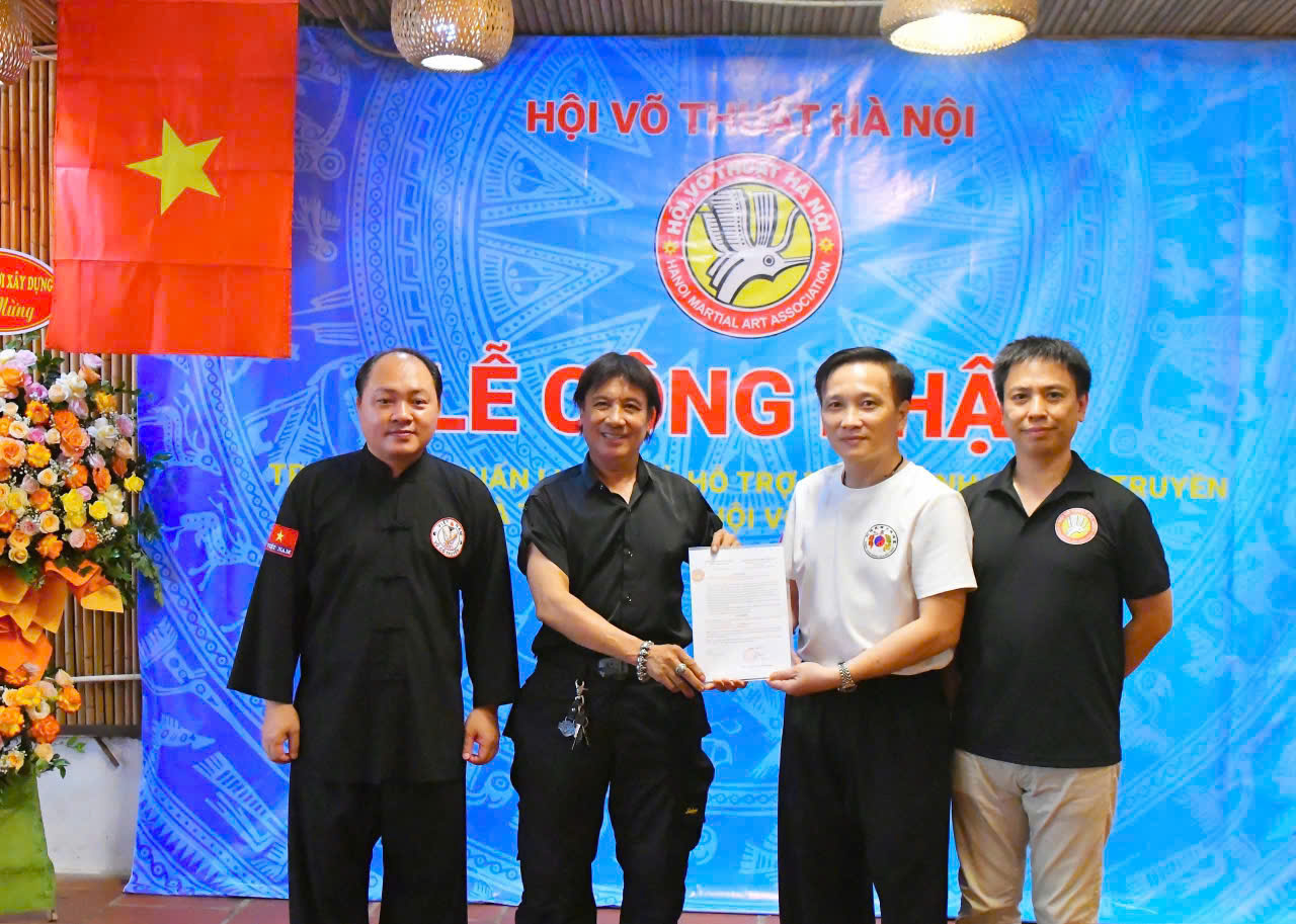Lễ công nhận Trung tâm Y Võ Cổ Truyền là hội viên của Hội Võ Thuật Hà Nội
